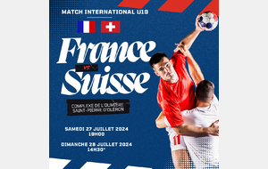 MATCH FRANCE SUISSE U19M 